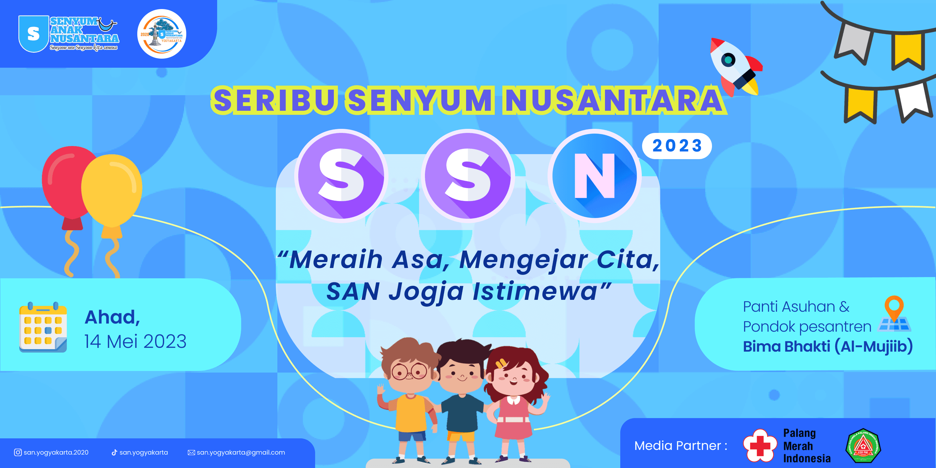 Banner SSN SAN Yogyakarta 2023 
